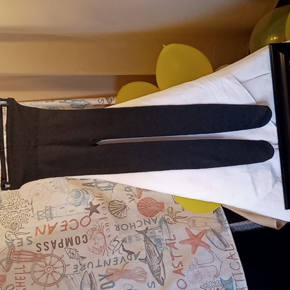 Warner's Seamless Opaque Tight Black No Muffin Top S Closed Toe